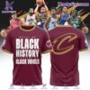 Cleveland Cavaliers NBA Built By Black History Elevated By Black Voices Shirt