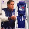 Coach Peter Laviolette New York Rangers Hoodie