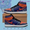 Def Leppard Leopard Air Jordan High Top Shoes