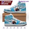 Disney Frozen Personalized Air Jordan High Top Shoes