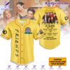 Friends 30 Years 1999-2024 Signatures Thank You For The Memories Personalized Baseball Jersey