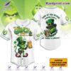 How The Grinch Stole St. Patrick's Day St. Paddy's Edition Personalized Baseball Jersey