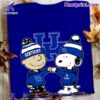 Kentucky Wildcats Snoopy And Charlie Brown Go Cats Shirt