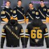 Mario Lemieux 66 Pittsburgh Penguins Forever Jagr 68 Hoodie