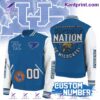 Ncaa Men's Basketball Big Blue Nation Go Wildcats Personalized Baseball Jacket