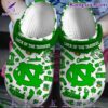North Carolina Tar Heels Luck Of The Tarheel Patrick's Day Crocs