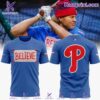 Philadelphia Phillies Believe Philly Goat Blue Shirt