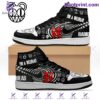 Radiohead I'm A Weirdo Air Jordan High Top Shoes