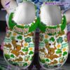 Scooby-doo Kiss Me I'm Irish Happy St. Patrick's Day Crocs