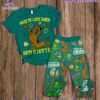 Scooby-doo You're My Lucky Charm Happy St. Patty's Day Pajamas Set