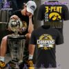 2024 Women's Basketball Big Tournament Champions Iowa Hawkeyes 3-peat Shirt