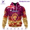 AFL Brisbane Lions Anzac Day Lest We Forget Australian Flag Personalized T-shirt, Hoodie