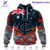 AFL Carlton Football Club Anzac Day Lest We Forget Australian Flag Personalized T-shirt, Hoodie