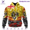 AFL Richmond Tigers Anzac Day Lest We Forget Australian Flag Personalized T-shirt, Hoodie