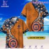 Auburn Tigers Tropical Flowers Personalized Hawaiian Shirt