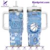 Basketball North Carolina Tar Heels 40oz Tumbler With Handle