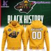 Black History Minnesota Wild Hockey Team Personalized Hoodie