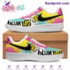 Blink-182 Color Spread Air Force Shoes