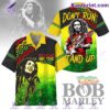 Bob Marley Reggae On The Road Don't Run Stand Up Hawaiian Shirt