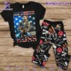 Bruce Springsteen Boss American Flag Signature Pajamas Set