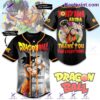 Dragon Ball Toriyama Akira Thank You For Everything Personalized Baseball Jersey