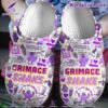 Funny Grimace Shake Crocs