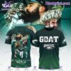 Goat Jason Kelce Philadelphia Eagles Thank You #62 Shirt