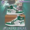 Jason Kelce #62 Philadelphia Eagles 13 Seasons Air Jordan High Top Shoes