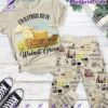 Little House On The Prairie I'd Rather Be In Walnut Grove Pajamas Set