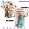 Liu Kang You Will Taste Your Own Blood Personalized Baseball Jersey