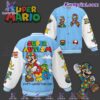 Mario Super Autism Accept Understand And Love Baseball Jacket