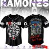 Ramones Hey Ho Let's Go Personalized Baseball Jersey