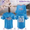 Washington Capitals Cherry Blossom Personalized Baseball Jersey