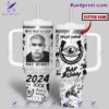 Bad Bunny Most Wanted Tour 2024 Personalized 40oz Tumbler With Handle