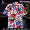 Brad Paisley Hibiscus Floral 4th Of July American Flag Hawaiian Shirt
