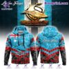Cronulla-sutherland Sharks NRL 2024 Anzac Day Lest We Forget Camo Hoodie