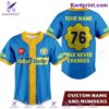 Fallout Shelter War Never Changes Personalized Baseball Jersey