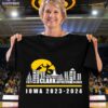 Iowa Hawkeyes Players City Skyline Iowa 2023-2024 Shirt