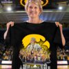 Iowa Hawkeyes Team Coach And Players City Skyline Iowa 2023-2024 Shirt