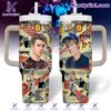 Justin Bieber Music Pattern 40oz Tumbler With Handle
