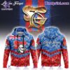 Newcastle Knights NRL 2024 Anzac Day Lest We Forget Camo Hoodie