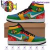 Phish Band Fish Air Jordan High Top Shoes