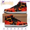 Thrasher Skate And Destroy Air Jordan High Top Shoes