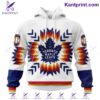 Toronto Maple Leafs Native Pattern Personalized T-shirt, Hoodie