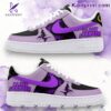 Black Sabbath Purple Pastel Air Force Shoes