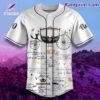 Bridgerton Lyrics Pattern Personalized Baseball Jersey a