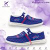 Buffalo Bills Logo Print Monogram Personalized Loafer Shoes