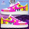 Chris Brown Breezy Signature Pink And Yellow Air Force Shoes