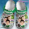 Green Day Music Pattern Crocs Clogs