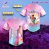 Just Like Pink Never Gonna Not Dance Again Personalized Baseball Jersey